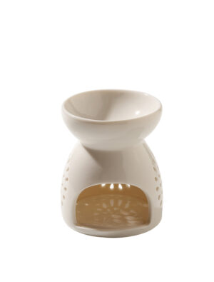 Amanda-Jayne white ceramic burner