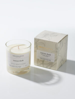 Amanda-Jayne ionian dusk soy wax candle