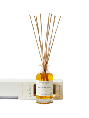 Amanda-Jayne orange blossom reed diffuser set