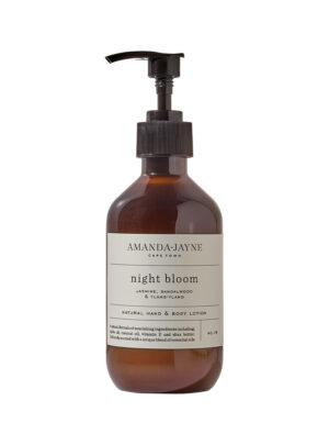 Amanda-Jayne night bloom hand and body lotion