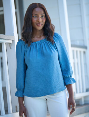 Goddess Bardot Top